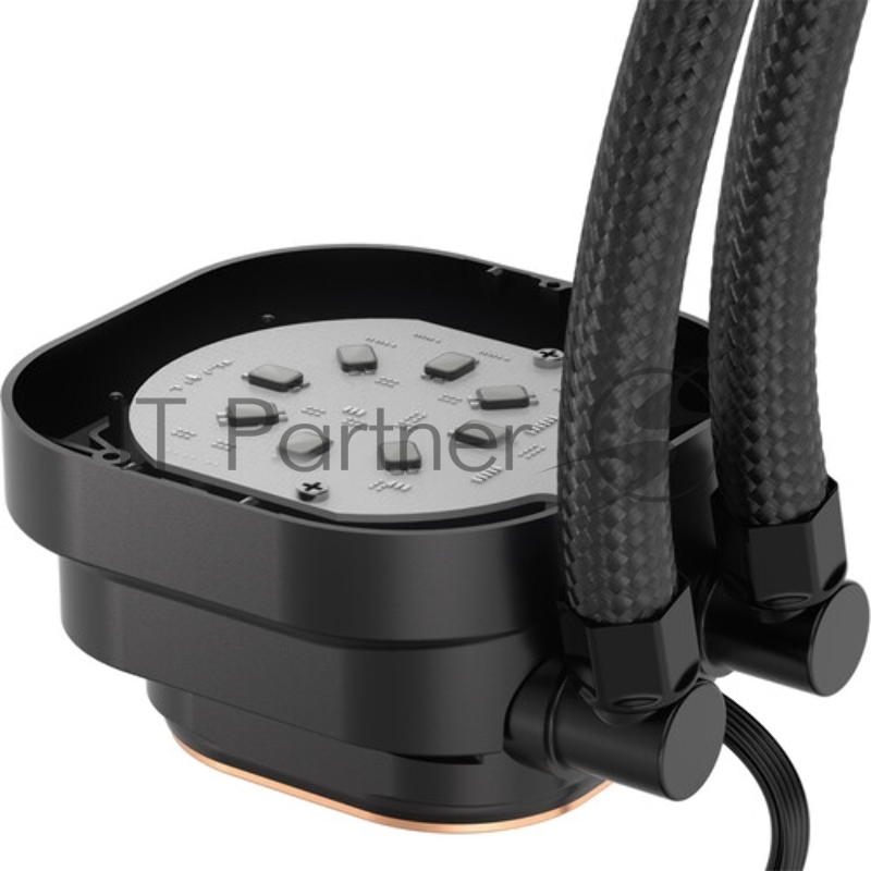 Система жидкостного охлаждения Corsair NAUTILUS 240 ARGB (240mm, Black, ARGB/ Fans: 2x120mm, 74.37CFM, 34dBA, 2100RPM/ S: 1851, 1700, AM5, AM4)