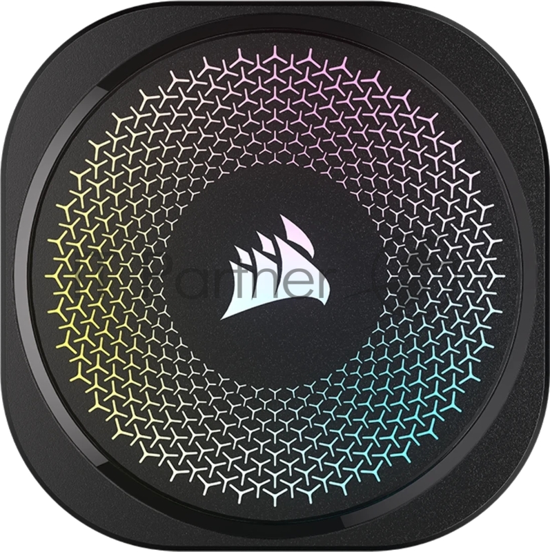 Система жидкостного охлаждения Corsair NAUTILUS 240 ARGB (240mm, Black, ARGB/ Fans: 2x120mm, 74.37CFM, 34dBA, 2100RPM/ S: 1851, 1700, AM5, AM4)