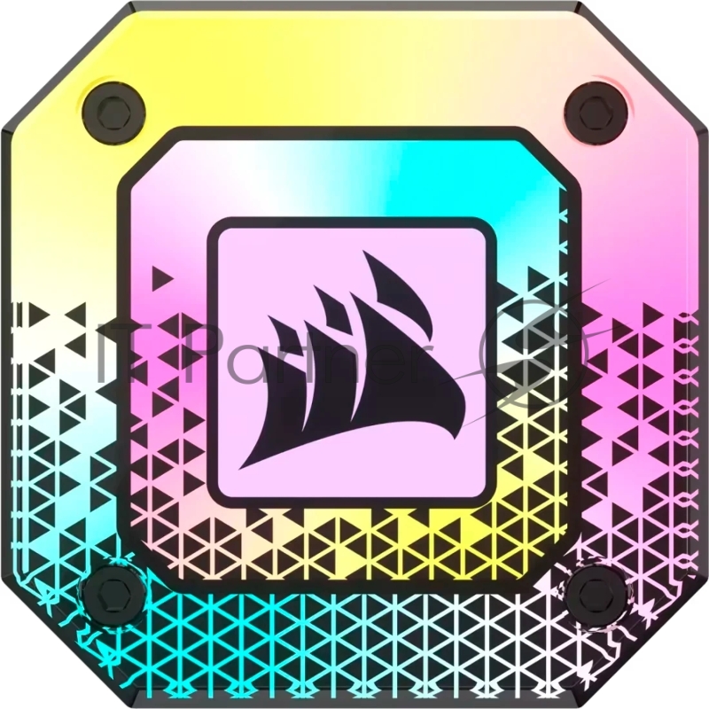 Система жидкостного охлаждения Corsair iCUE H100i ELITE CAPELLIX XT (240mm, Black, RGB/ Fans: 2x120mm, 65.57CFM, 34.1dBA, 2100RPM/ S: 1851, 1700, 1200, 115x, 2011, 2066, AM5, AM4)