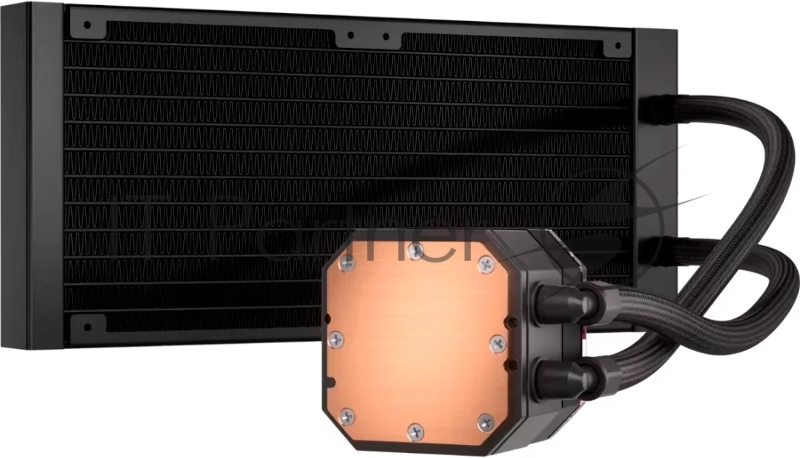 Система жидкостного охлаждения Corsair iCUE H100i ELITE CAPELLIX XT (240mm, Black, RGB/ Fans: 2x120mm, 65.57CFM, 34.1dBA, 2100RPM/ S: 1851, 1700, 1200, 115x, 2011, 2066, AM5, AM4)