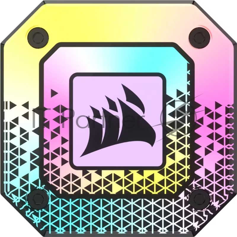 Система жидкостного охлаждения Corsair iCUE H100i ELITE CAPELLIX XT (240mm, Black, RGB/ Fans: 2x120mm, 65.57CFM, 34.1dBA, 2100RPM/ S: 1851, 1700, 1200, 115x, 2011, 2066, AM5, AM4)