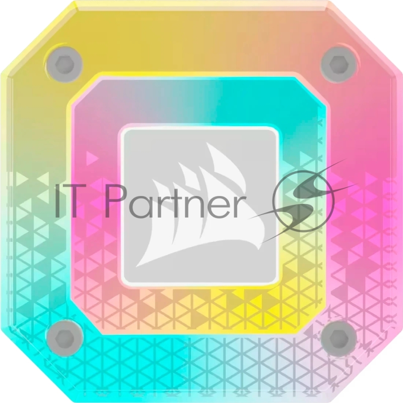 Система жидкостного охлаждения Corsair iCUE H100i ELITE CAPELLIX XT (240mm, White, RGB/ Fans: 2x120mm, 65.57CFM, 34.1dBA, 2400RPM/ S: 1851, 1700, 1200, 115x, 2011, 2066, AM5, AM4)