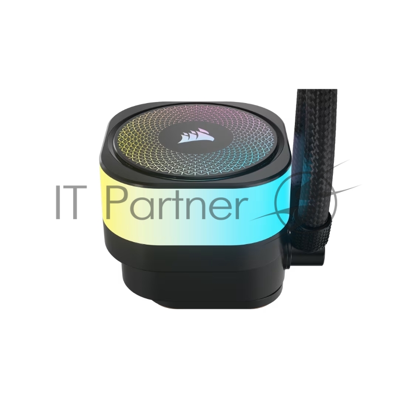 Система жидкостного охлаждения Corsair iCUE LINK TITAN 240 RX RGB (240mm, Black, RGB/ Fans: 2x120mm, 73.5CFM, 36dBA, 2100RPM/ S: 1851, 1700, AM5, AM4)