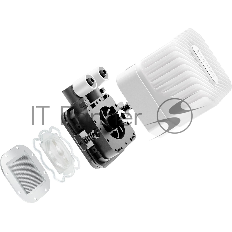 Водяное охлаждение для процессора be quiet! LIGHT LOOP 360mm white (250W, 360mm, White, ARGB/ Fans: 3x120mm, 61.8CFM, 36.8dBA, 2100RPM/ Pump 2900RPM, Rad thickness 27mm/ S: 1851, 1700, 1200, 115X, AM5, AM4)