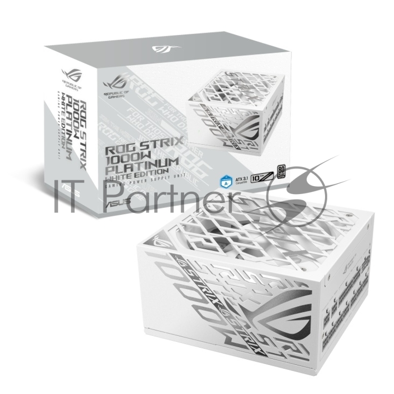 Блок питания ПК ASUS ROG-STRIX-1000P-GAMING-WHITE