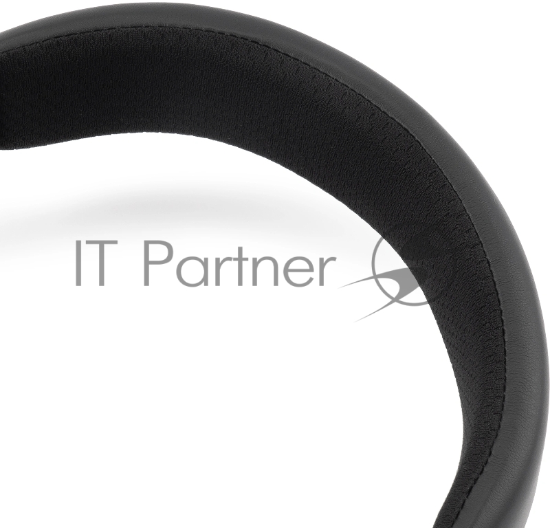 Наушники с микрофоном Оклик HS-L305G черный/красный 2м мониторные оголовье (2060511)