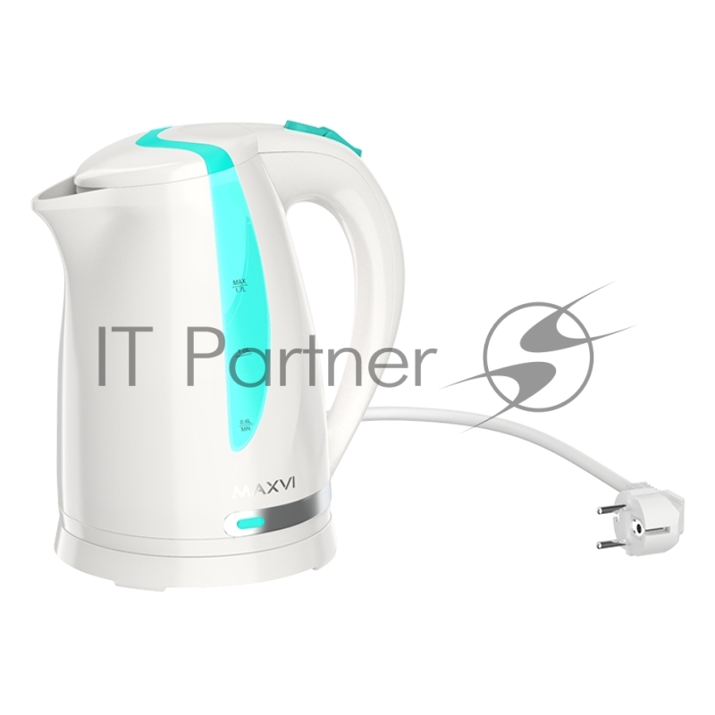 Чайник электрический MAXVI KE1701P white-green