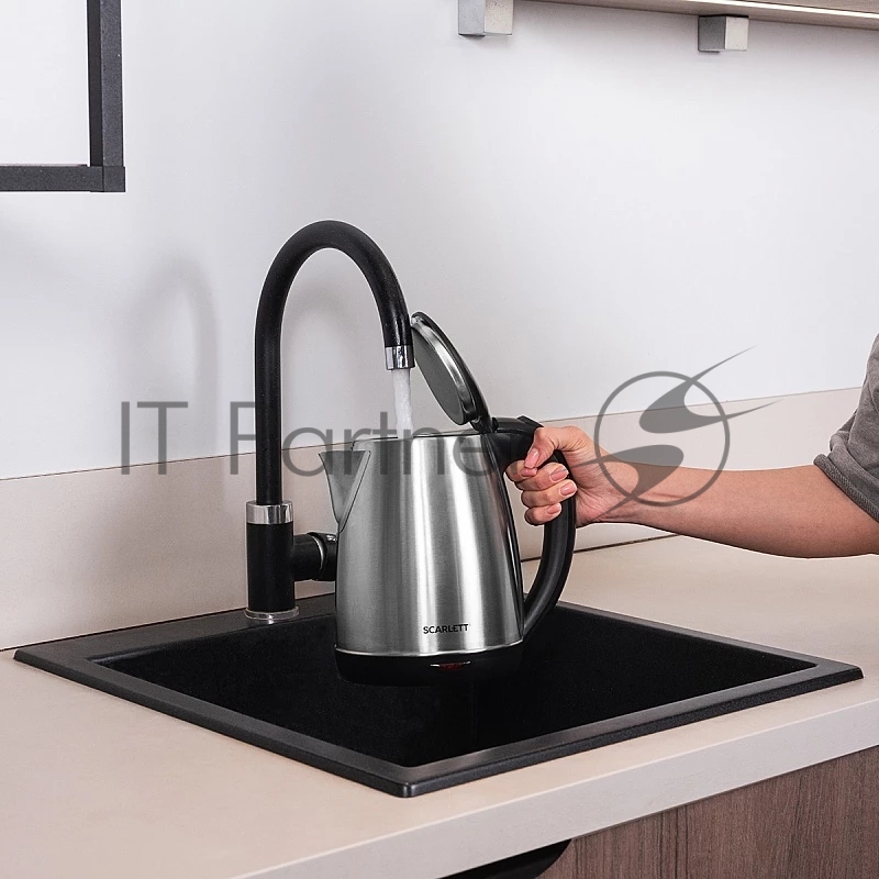 Чайник Scarlett SC-EK21S34 (нерж. сталь)