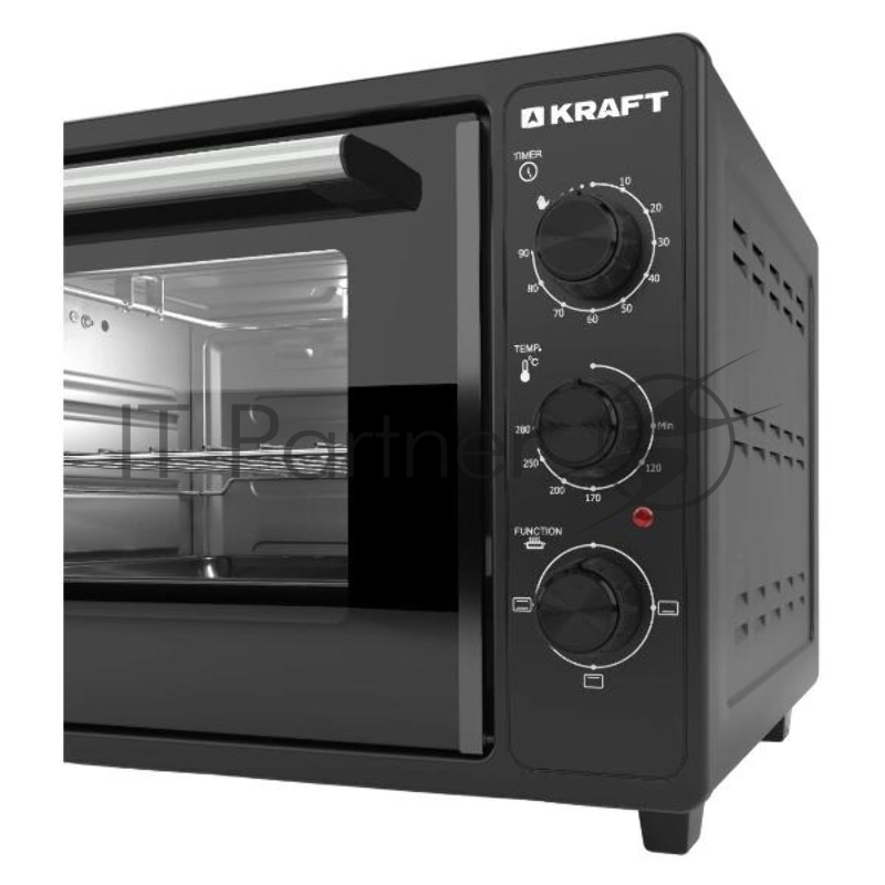 Мини-печь KRAFT KN-MO 3900 FBL черный