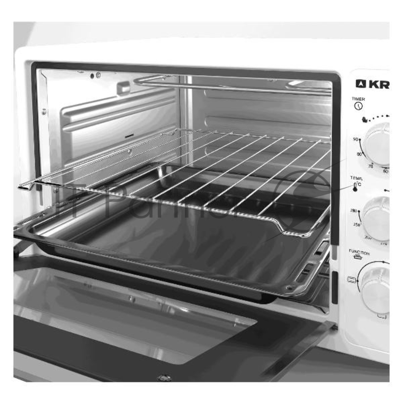 Мини-печь KRAFT KN-MO 3900 FW белый