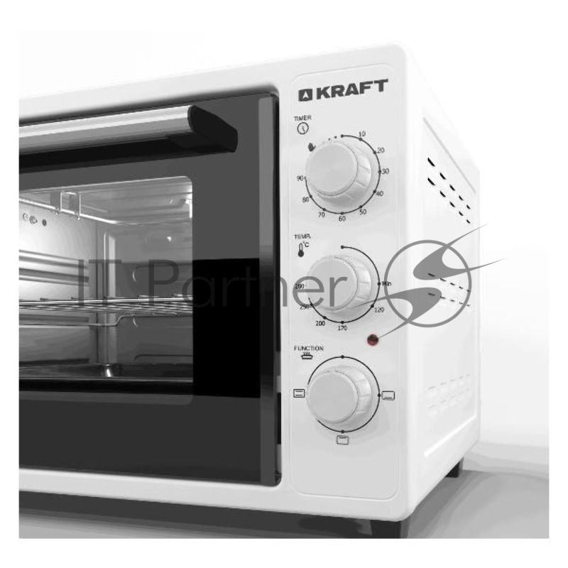 Мини-печь KRAFT KN-MO 3900 FW белый
