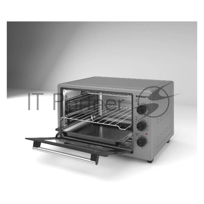 Мини-печь KRAFT KN-MO 3900 FGR серый