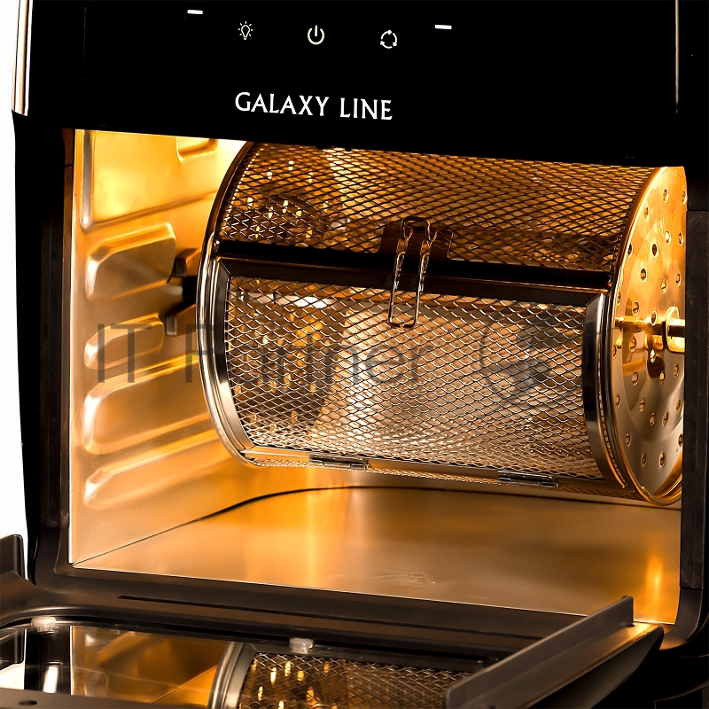 Аэрогриль Galaxy Line GL2523 2000Вт черный
