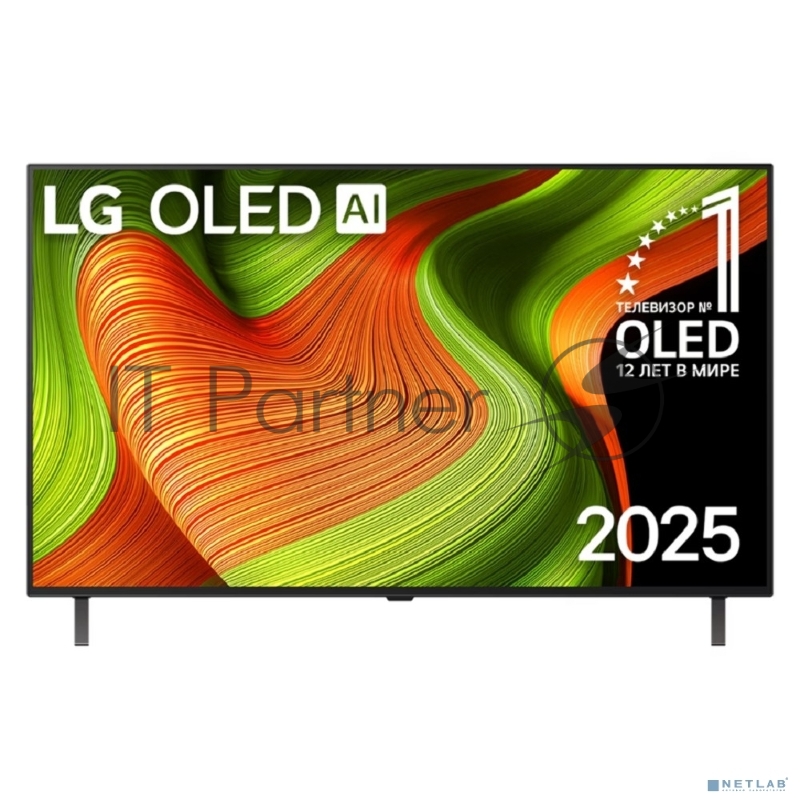 Телевизор OLED LG 48 OLED48B5RLA.ARUG коричневый/серый 4K Ultra HD 120Hz DVB-T DVB-T2 DVB-C DVB-S2 USB WiFi Smart TV