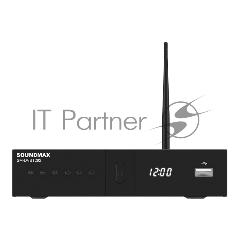 Медиаплеер SOUNDMAX SM-DVBT292(черный)