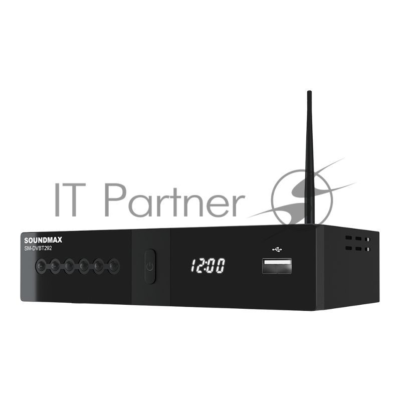 Медиаплеер SOUNDMAX SM-DVBT292(черный)