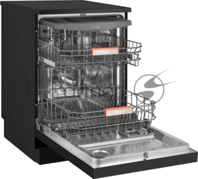 Посудомоечная машина Weissgauff DW 996 Touch Inverter Dual Fan Dry, черный, 60 см, 15 компл., 47 дБ, класс A+++ (полноразмерная)