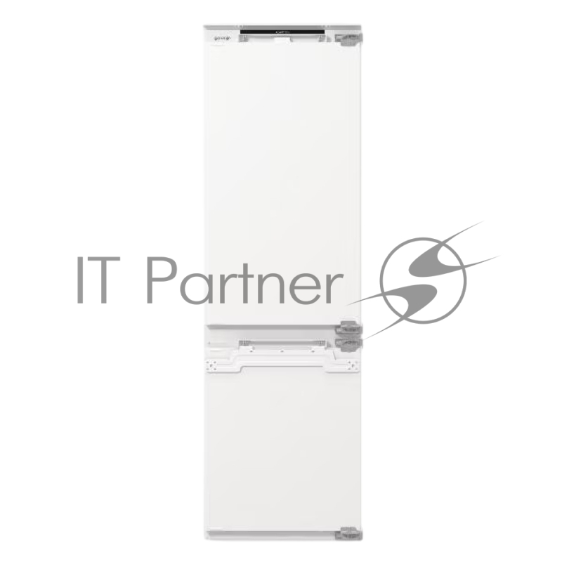Встраиваемый холодильник Gorenje NRKI517142, полезный объем 243 л, электронное управление, цифровой дисплей, автоматическое размораживание No Frost, быстрое замораживание, интенсивное охлаждение, зона свежести с контролем влажности, слайдерное крепле