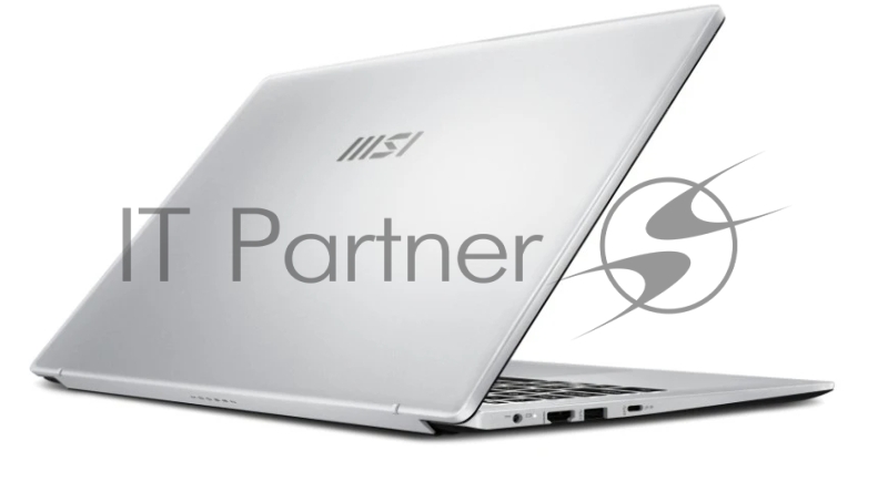 Ноутбук MSI Modern 15 F13MG Core i5-1334U 15.6 FHD (1920*1080),IPS DDR4 16GB (8GB*2),1TB SSD,Iris Xe Graphics,backlight (White),Urban Silver,45Whr,1.7kg,Dos