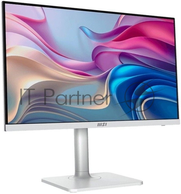 Монитор MSI Modern MD272UPHW 27 16:9 UHD(3840x2160) IPS Flat,4ms(GTG),HDR 400,1000:1,100M:1,400nit,178/1 Type-C,Speaker,Tilt,Swivel,Hei war-ty