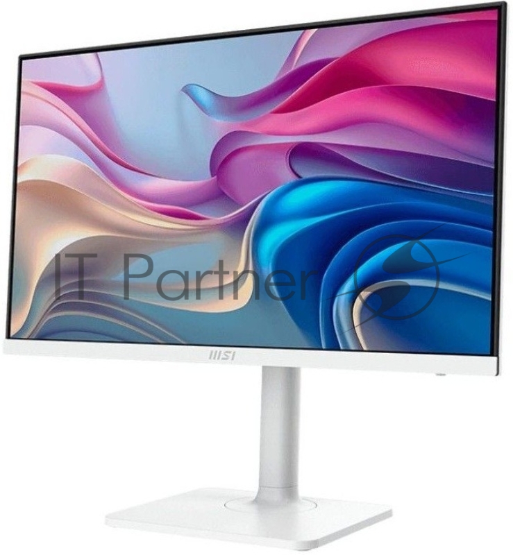 Монитор MSI Modern MD272UPHW 27 16:9 UHD(3840x2160) IPS Flat,4ms(GTG),HDR 400,1000:1,100M:1,400nit,178/1 Type-C,Speaker,Tilt,Swivel,Hei war-ty