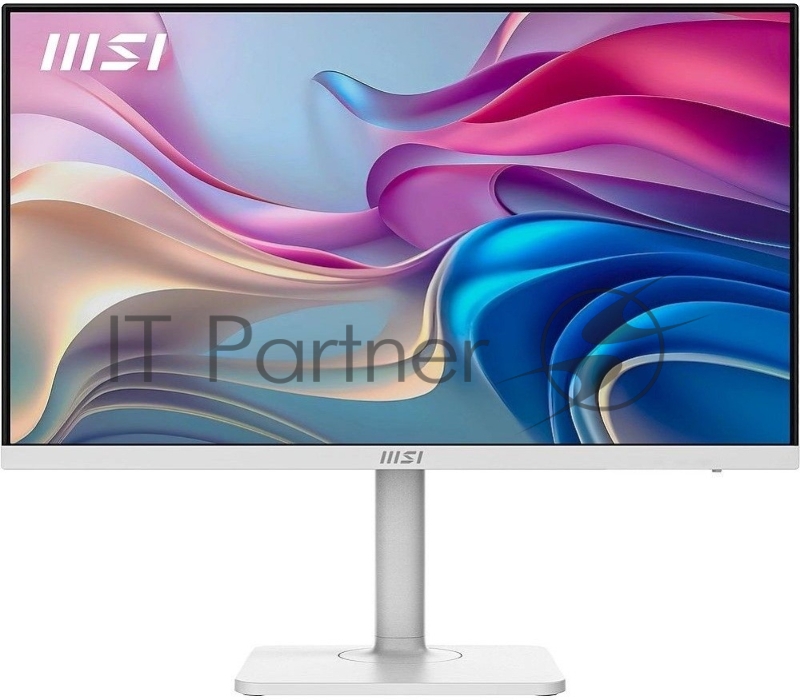 Монитор MSI Modern MD272UPHW 27 16:9 UHD(3840x2160) IPS Flat,4ms(GTG),HDR 400,1000:1,100M:1,400nit,178/1 Type-C,Speaker,Tilt,Swivel,Hei war-ty