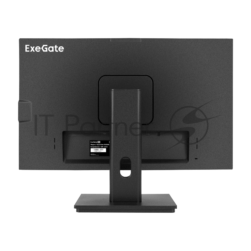 Монитор со встроенной веб-камерой 23.8 ExeGate SuperView EA2400 (IPS LED Grade A+, FHD, 1920x1080@75Гц, 16:9, 250cd/m2, 1000:1, 178°/178°, 5ms, D-Sub, HDMI, FHD веб-камера 2MP, микрофон, Flicker-free, Low Blue Light, кабель HDMI 1.5м, VESA 100x100, р