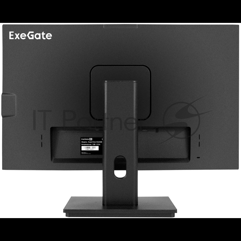 Монитор со встроенной веб-камерой 23.8 ExeGate SuperView EA2400 (IPS LED Grade A+, FHD, 1920x1080@75Гц, 16:9, 250cd/m2, 1000:1, 178°/178°, 5ms, D-Sub, HDMI, FHD веб-камера 2MP, микрофон, Flicker-free, Low Blue Light, кабель HDMI 1.5м, VESA 100x100, р