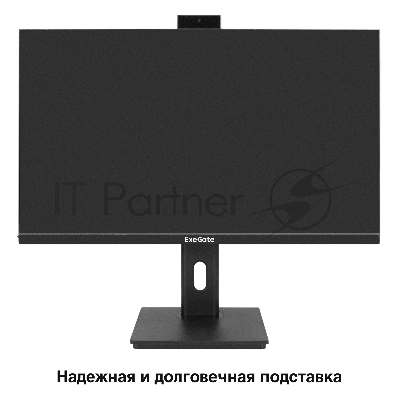 Монитор со встроенной веб-камерой и аудио 27 WQHD ExeGate SuperView EA2707CA (IPS LED Grade A+, 2560x1440@75Гц (WQHD), 16:9, 250cd/m2, 1000:1, 178°/178°, 5ms, Speakers, HDMI2.0, DisplayPort, USB, audio-out, FHD веб-камера 2MP, микрофон, Flicker-free,