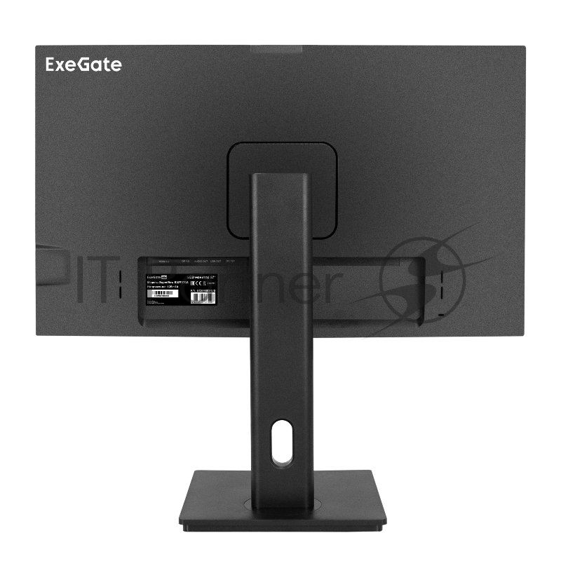 Монитор со встроенной веб-камерой и аудио 27 WQHD ExeGate SuperView EA2707CA (IPS LED Grade A+, 2560x1440@75Гц (WQHD), 16:9, 250cd/m2, 1000:1, 178°/178°, 5ms, Speakers, HDMI2.0, DisplayPort, USB, audio-out, FHD веб-камера 2MP, микрофон, Flicker-free,