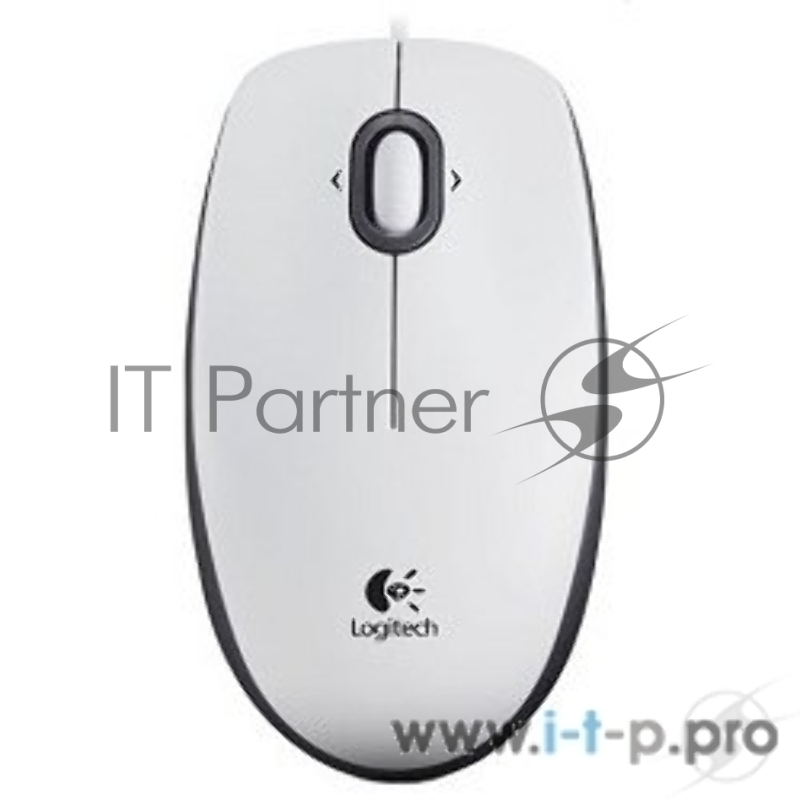 Мышь проводная Logitech M100 белый, 1000 dpi, USB, кнопки - 3