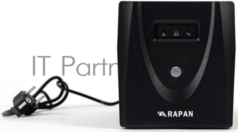 Источник питания RAPAN-UPS 1000 220В 1000ВА/600Вт меандр с АКБ 2х7Ач интерактивный RAPAN-UPS 1000 power supply 220V 1000VA / 600W meander with battery 2x7Ah interactive