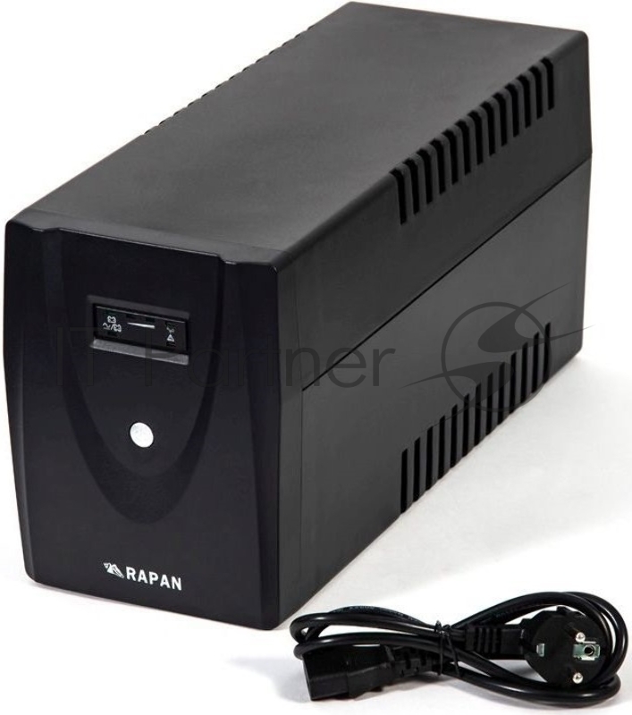 Источник бесперебойного питания RAPAN-UPS 1500 220В 1500В.А/900Вт меандр с АКБ 2х7А.ч интерактивный Бастион 736