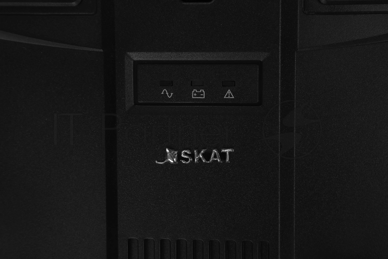 Источник бесперебойного питания SKAT-UPS 800 AI ИБП 220В 480Вт 1 АКБ 9А.ч внутр. меандр. стаб-ция напр-я. 6 выходов Бастион 452