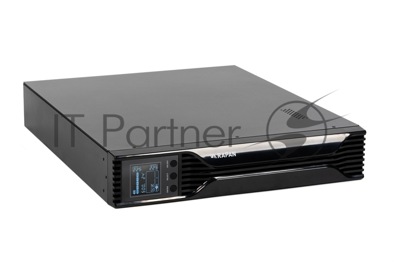 Источник бесперебойного питания ИБП Бастион RAPAN-UPS 3000 RACK+4x9Ah (2100 Вт, Line-interactive, встроенные АКБ 6 шт.x 9Ah) {8960}