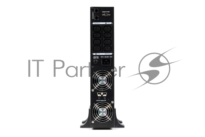 Источник бесперебойного питания ИБП Бастион RAPAN-UPS 3000 RACK+4x9Ah (2100 Вт, Line-interactive, встроенные АКБ 6 шт.x 9Ah) {8960}