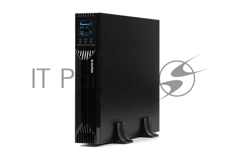 Источник бесперебойного питания ИБП Бастион RAPAN-UPS 3000 RACK+4x9Ah (2100 Вт, Line-interactive, встроенные АКБ 6 шт.x 9Ah) {8960}