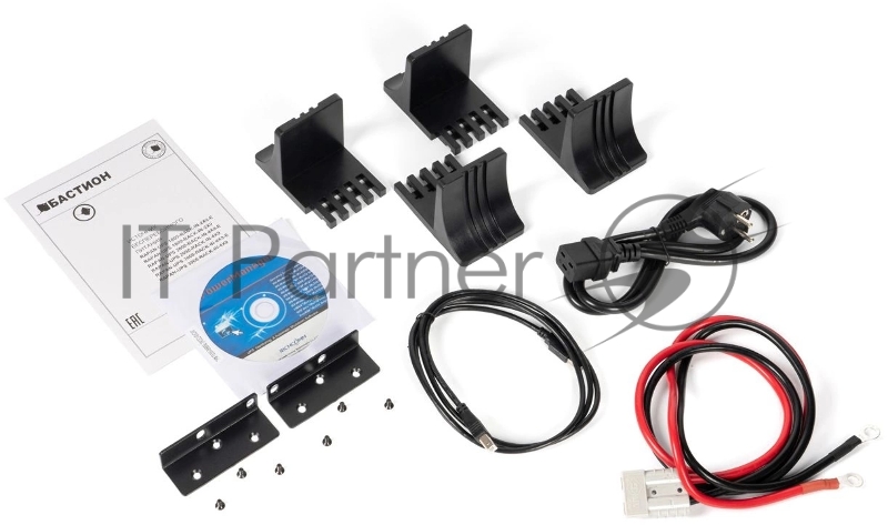 Источник бесперебойного питания Бастион RAPAN-UPS 3000-RACK-IN-4X9 {Line-interactive, 3000ВА/2100Вт, USB, 2х EURO, АКБ 4x 9Ah, подкл АКБ блоков} (8938)