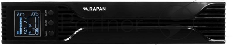 Источник бесперебойного питания Бастион RAPAN-UPS 3000-RACK-IN-4X9 {Line-interactive, 3000ВА/2100Вт, USB, 2х EURO, АКБ 4x 9Ah, подкл АКБ блоков} (8938)