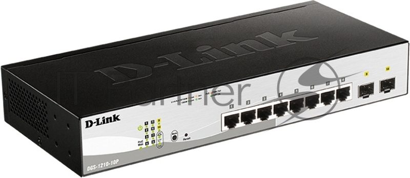 Коммутатор D-Link DGS-1210-10P/F3A 8G управляемый