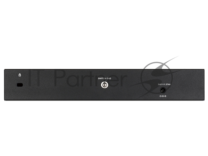 Коммутатор управляемый D-Link DGS-1210-10P L2 PoE 8 портов 10/100/1000 Мб/с, 2хSFP, 65 Вт
