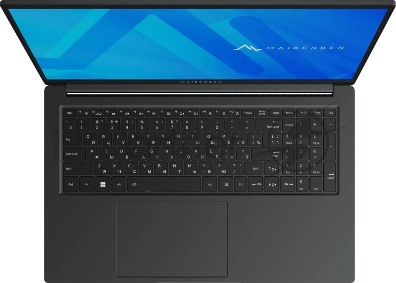 Ноутбук Maibenben P725 Intel Core i5 12450H 2000MHz/17.3/1920x1080/16GB/51 SSD/Intel UHD Graphics/Wi-Fi/Bluetooth/Windo 11 Pro (P7251SF0LGRE0_Win11P) Grey