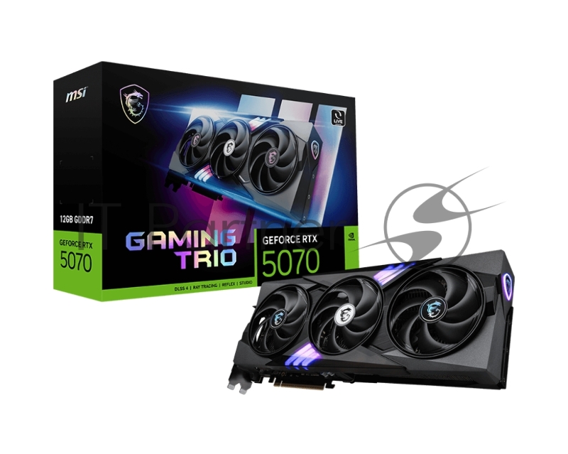 Видеокарта MSI GeForce RTX 5070 12G GAMING TRIO