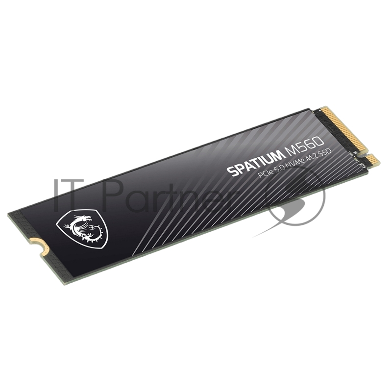 Твердотельный накопитель SSD MSI M.2 2280 2TB SPATIUM M560 Client SSD S78-440Q940-P83, PCIe Gen4x4 with NVMe, 3D TLC, R/ W 4900/ 4400