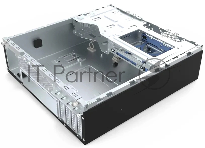 Корпус без блока питания/ Case Foxline mATX Desktop w/o PSU, 2xUSB3.0, 2xUSB2.0, toolless, Black, 8cm. fan, no powercord