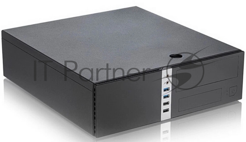 Корпус без блока питания/ Case Foxline mATX Desktop w/o PSU, 2xUSB3.0, 2xUSB2.0, toolless, Black, 8cm. fan, no powercord