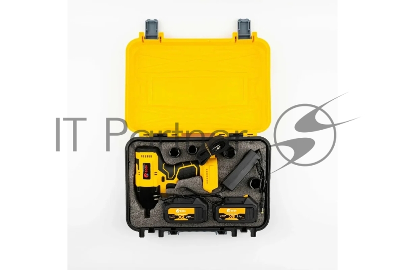 Гайковерт EDON AAW-21/300BL черный/желтый 25088