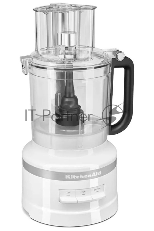Кухонный комбайн KitchenAid 5KFP1318EWH, мощность 400 Вт, объем чаши 3.1 л, импульсный режим, цвет белый