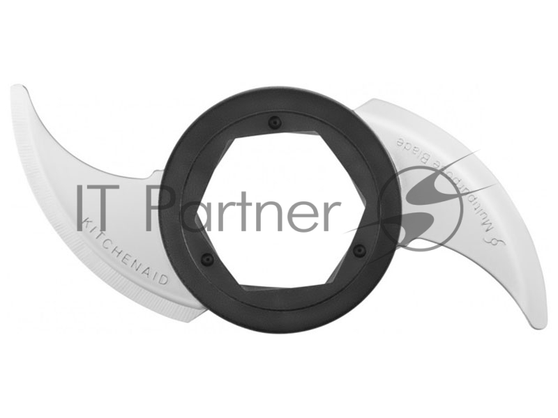 Кухонный комбайн KitchenAid 5KFP1318EWH, мощность 400 Вт, объем чаши 3.1 л, импульсный режим, цвет белый