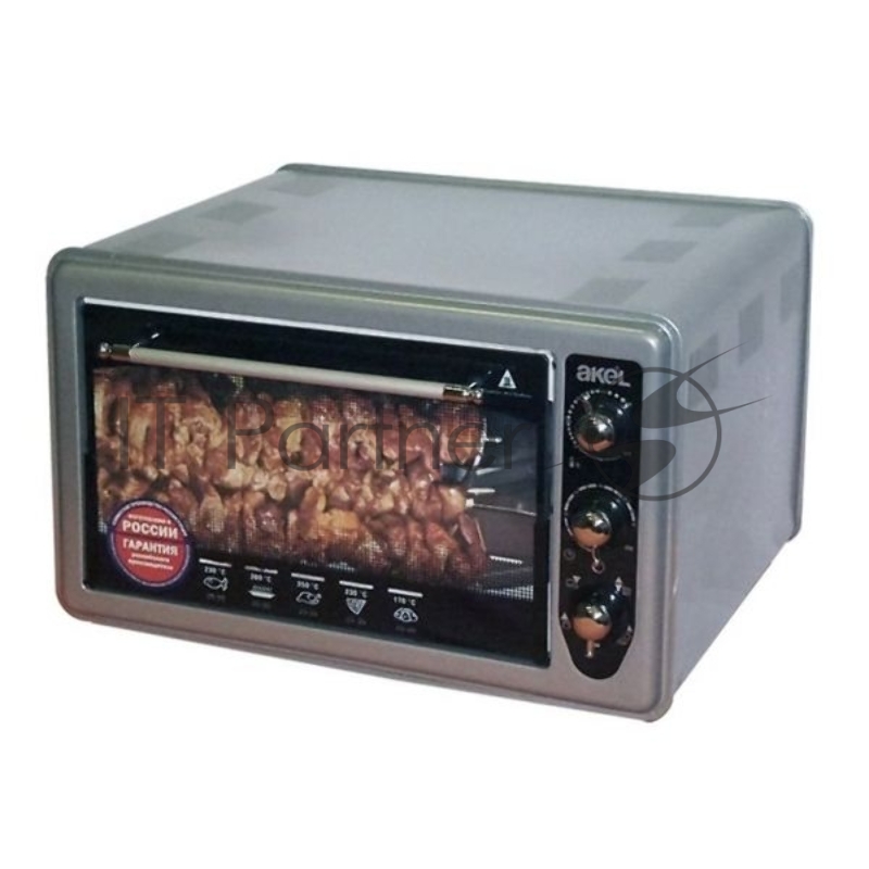 Мини-печь Akel AF-740 металлик